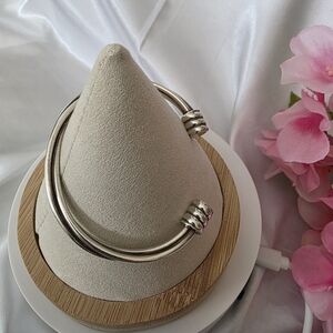 Vintage Sterling SilverTwist Cuff Bracelet